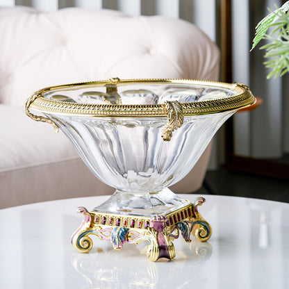 Imperial Orchard Crystal Bowl