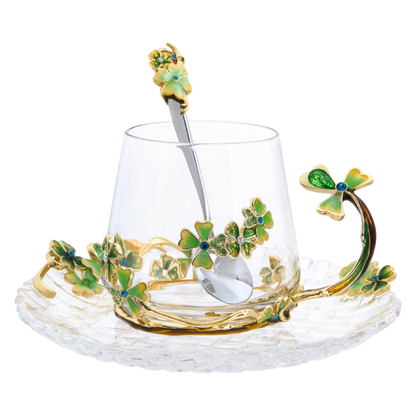 Crystal Bloom Tea Service Set