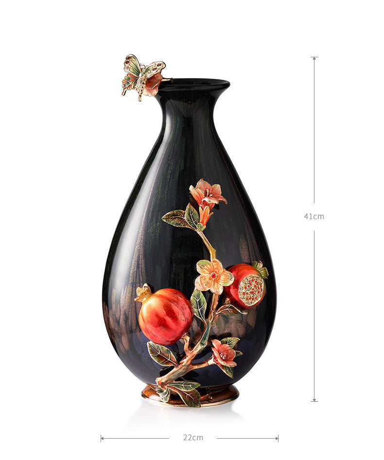 Autumn Reverie Glass Vase