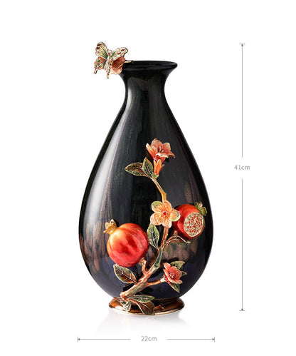 Autumn Reverie Glass Vase