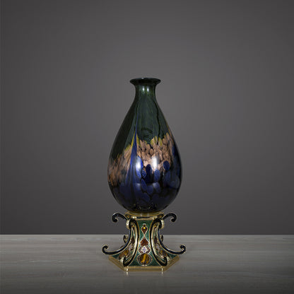 Lusso Vita "Fabula" Jeweled Gallery Vase