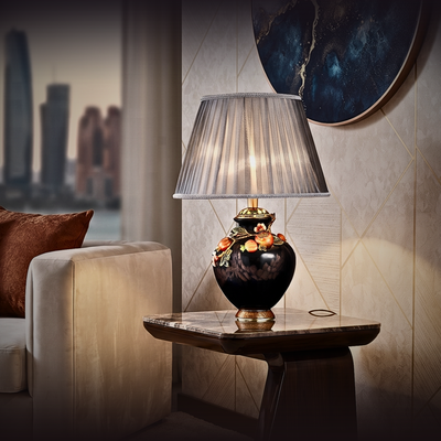 Midnight Pomegranate Heritage Lamp