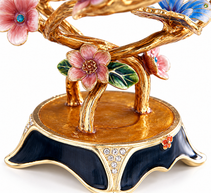Gilded Butterfly Garden Stand