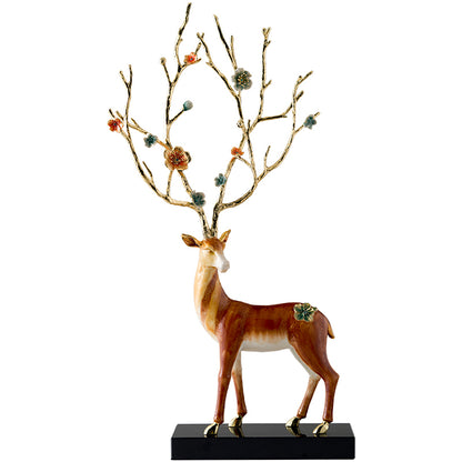 Stag of Bloomed Silence Ornament