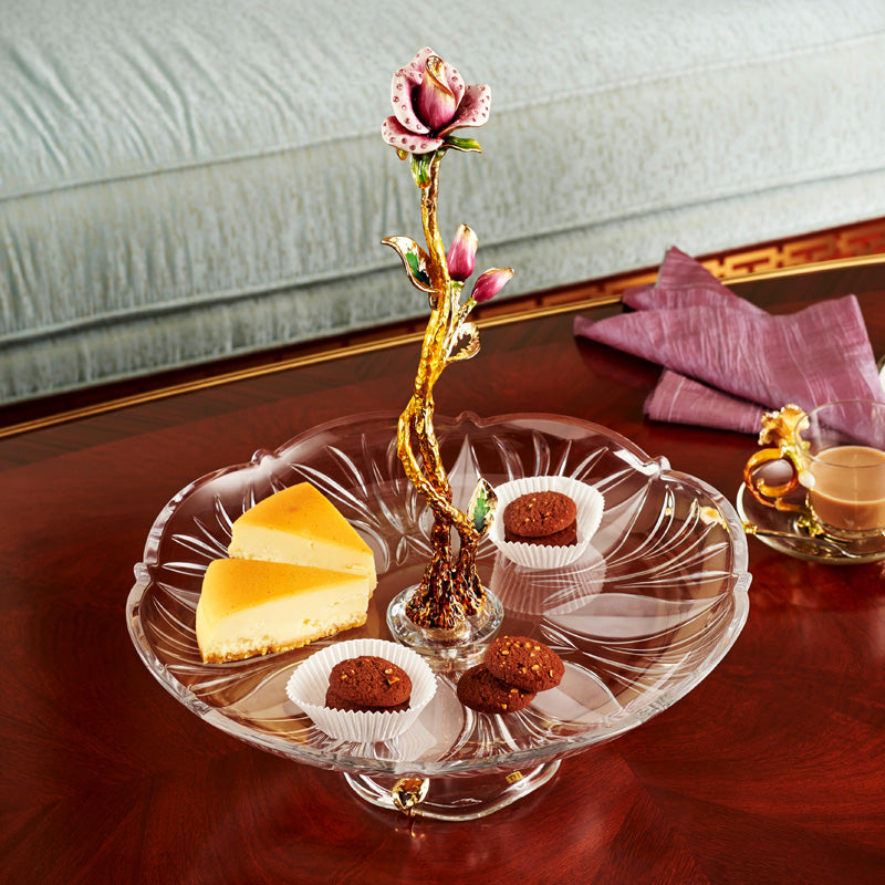 Gilded Rose Crystal Splendor